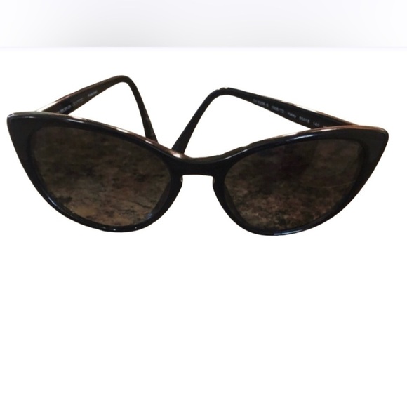 Oliver Peoples Black Cat Eye Sunglasses main image 11